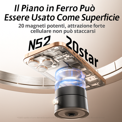 MagFlex Pro™ – Supporto Magnetico & Treppiede 2-in-1
