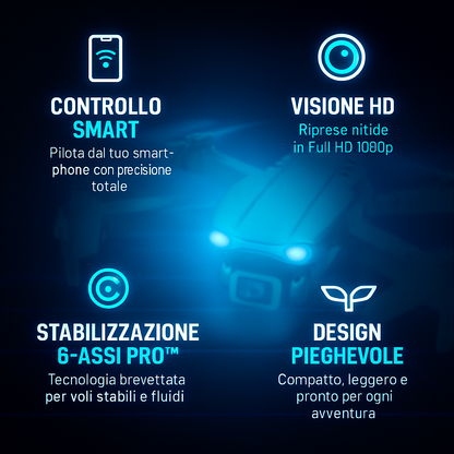 Falcon Andowl™ – Il Drone Facile Che Ti Fa Volare Come un Pro