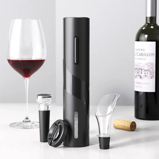 Vinocork™ Pro – Apribottiglie Elettrico 5-in-1 🍷 | Sconto -50% + Spedizione Gratuita 24h