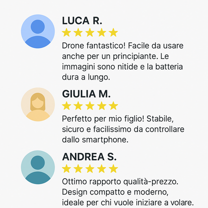 Falcon Andowl™ – Il Drone Facile Che Ti Fa Volare Come un Pro