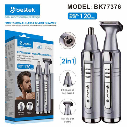 BESTEK DUO PRO™ – COMPRI 1, RICEVI 2! – Precisione da Barbiere, Libertà da Casa.