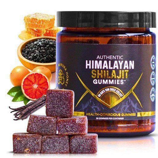 GOMME DI SHILAJIT PURE 3000mg + Ashwagandha + Ginseng